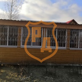 оконные сварные решетки белого цвета