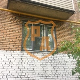 сварная распашная решетка на окно